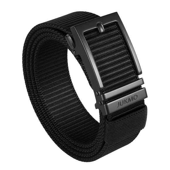 Ratchet Belt for Men, Nylon Web Tactical Belt with Automatic Slide Buckle - Picture 1 of 6